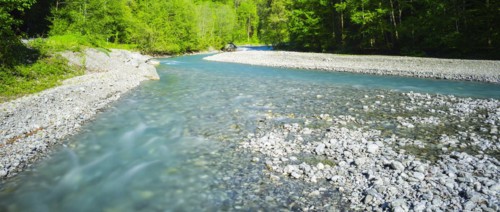 Trettach, Trettachtal near Oberstdorf, Allgaeu, Bavaria, Germany, Europe