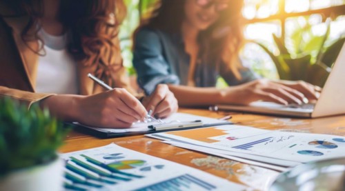 Financial planning for income investment, mortgages and retirement, AI generated