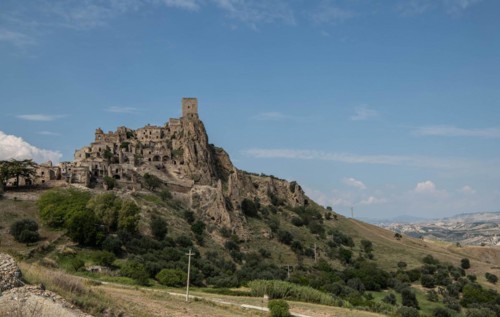 Craco, landscape, italy