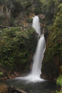 Cascada La Virgen, Ruta 240, Carretera Austral, Aysen, Chile, South America