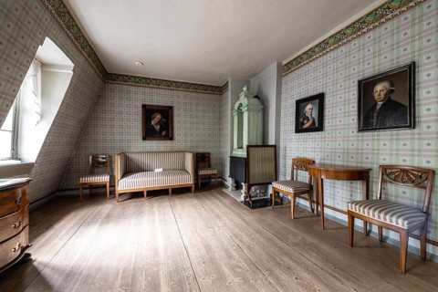 Schiller's residence, Weimar, Thuringia, Germanyf