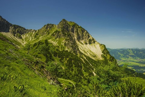 Rubihorn, 1957 m, Allgaeu Alps, Allgaeu, Bavaria, Germany, Europe