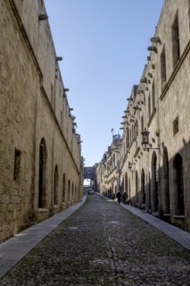 Odos Ippoton, Street of the Knights, Old Town, Rhodes, Greece, Europe