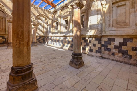 Ishak Pasha palace, Ceremonial Hall, Dogubayazit, Turkey, Asia