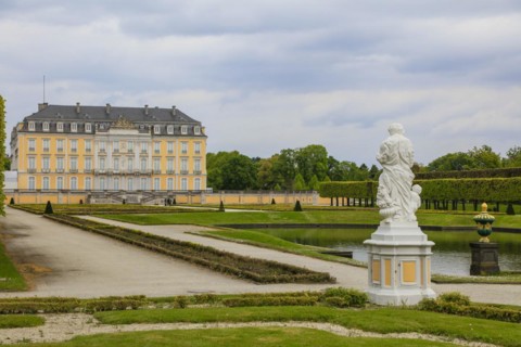 Augustusburg Castle, Bruehl, Rhine-Erft district, North Rhine-Westphalia, Germany, Europe