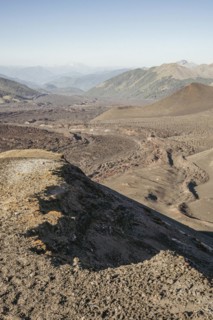 Crater Navidad, Lonquimay volcano, Malalcahuello National Reserve, Curacautin, Araucania, Chile,