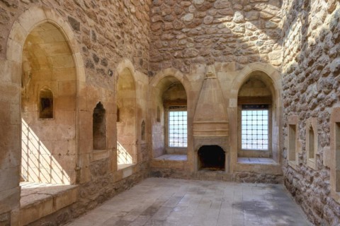 Ishak Pasha palace, Harem rooms, Dogubayazit, Turkey, Asia
