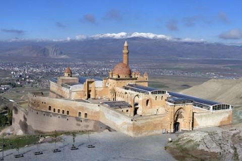 Ishak Pasha palace, Dogubayazit, Turkey, Asia