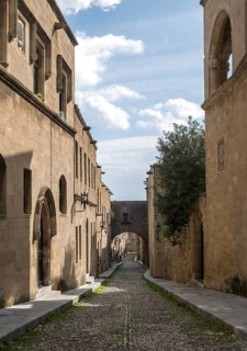 Odos Ippoton, Knights Street, Old Town, Rhodes Town, Rhodes, Greece Old Town, Rhodes, Greece,