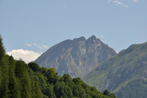 Mountain landscape in Valloire