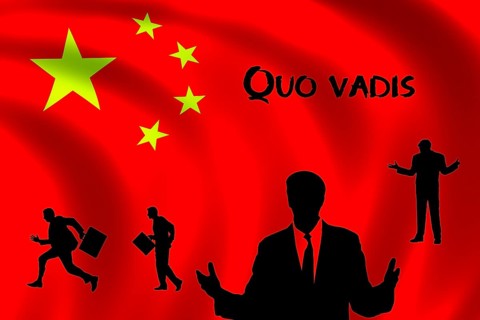 Symbolic image, China, Germany, EU, European Union, economic relations, protectionism,