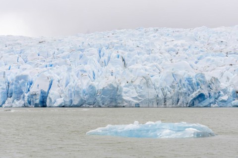 Grey Glacier, Torres de Paine, Magallanes and Chilean Antarctica, Chile, South America