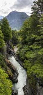 Glacial river along the Carretera AustralCarretera Austral, Coyhaique, Chile, South America