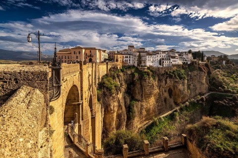 Ronda, Andalusia, Spain, El Puente Nuevo, the new bridge, Europe