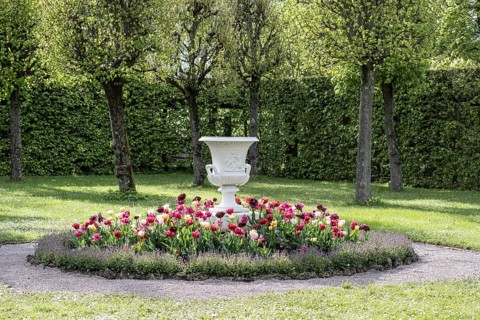 Russian Garden in the Belvedere Palace Park, Weimar, Thuringia, Germany, Europe
