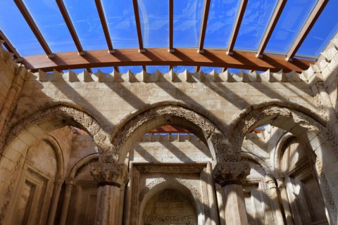 Ishak Pasha palace, Ceremonial Hall, Dogubayazit, Turkey, Asia