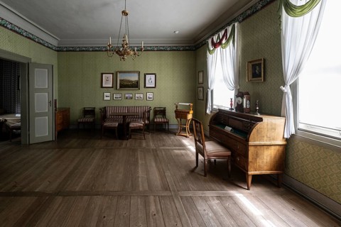 Schiller's residence, Weimar, Thuringia, Germanyf