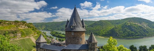 Stahleck Castle Youth Hostel, Stahleck Youth Castle, Bacharach am Rhein, UNESCO World Heritage