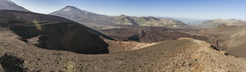 Crater Navidad, Lonquimay volcano, Malalcahuello National Reserve, Curacautin, Araucania, Chile,