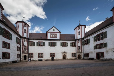 Wilhelmsburg Castle, Schmalkalden, Thuringia, Germany, Europe