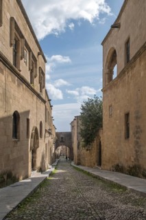Ippoton, Street of the Knights, Old town, Rhodes, Greece, Europe