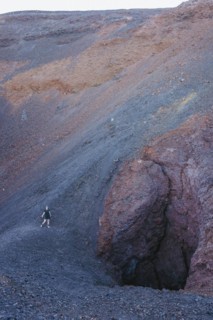 Crater Navidad, Lonquimay volcano, Malalcahuello National Reserve, Curacautin, Araucania, Chile,