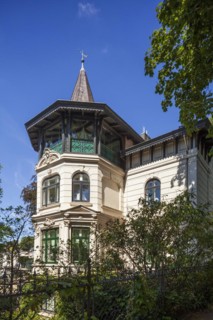 Villa in the Treppenviertel, residential building, Blankenese district, Hamburg, Germany, Europe