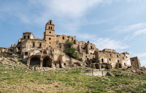 Craco, landscape, italy