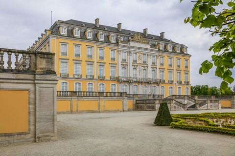 Augustusburg Castle, Bruehl, Rhine-Erft district, North Rhine-Westphalia, Germany, Europe