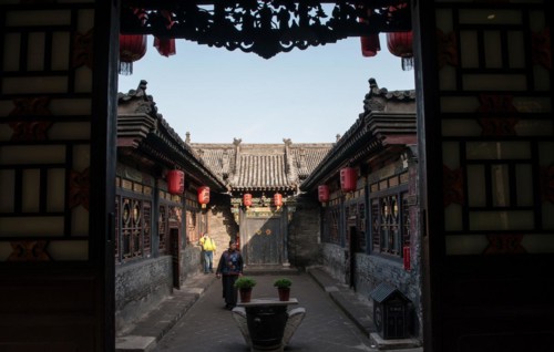 Chinese, house, travel, shanxi, china