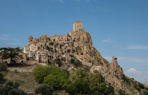Craco, landscape, italy