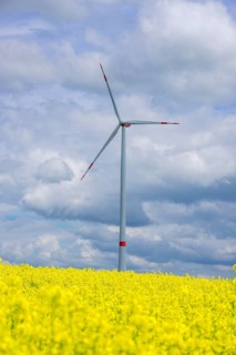 Tomerdingen wind farm, Swabian Alb, Baden-Wuerttemberg, Germany, Europe