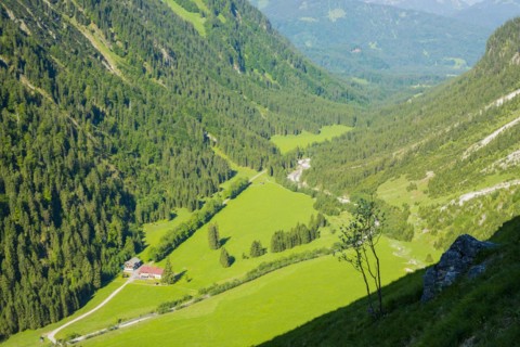 Berggasthof Oytalhaus, Oytal, near Oberstdorf, Allgaeu Alps, Allgaeu, Bavaria, Germany, Europe