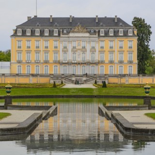 Augustusburg Castle, Bruehl, Rhine-Erft district, North Rhine-Westphalia, Germany, Europe