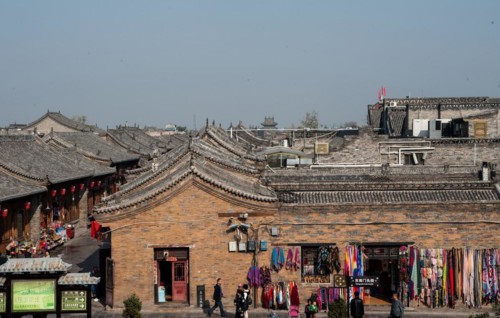 Chinese, house, travel, shanxi, china