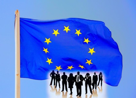 Symbolic image, elections, EU elections, population, multilateral negotiation, economic areas,