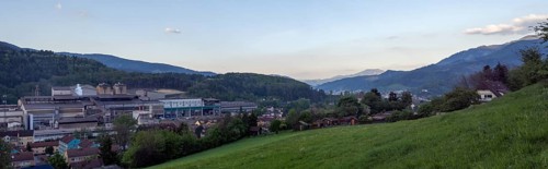 Voestalpine steelworks in the Donawitz district, known for the first application of the