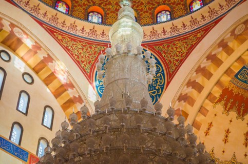 Beirut, Lebanon, April 03, 2017: Mosque of Mohammad Al-Amin Mosque in Beirut Lebanon, Asia