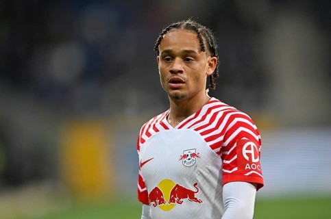 Xavi Simons RasenBallsport Leipzig RBL (20) PreZero Arena, Sinsheim, Baden-Wuerttemberg, Germany,