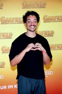 Aurel Mertz at the German premiere of the film GARFIELD - EINE EXTRA PORTION ABENTEUER at the