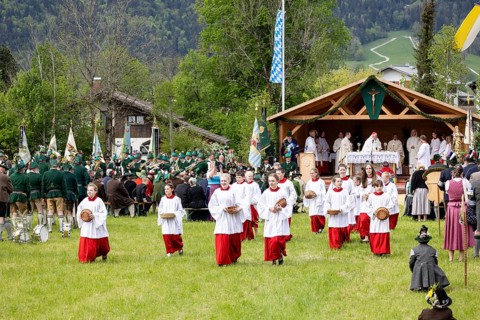 Patron saint's day, 2024, patron saint, festival, mountain marksmen, customs, tradition, church,