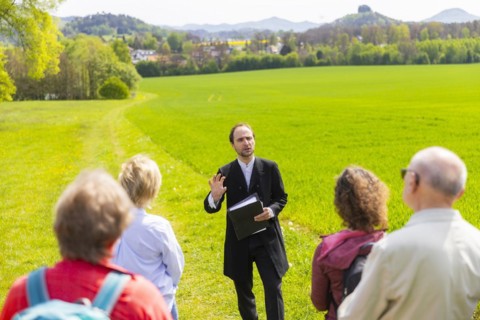 New Caspar David Friedrich Trail opened in Saxon Switzerland, Reinhardtsdorf-Schoena, Saxony,