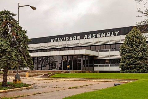 Belvidere, Illinois, Stellantis' Belvidere Assembly plant. In 2023, Stellantis closed the plant,