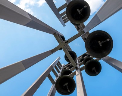 Potsdamer Goelockenspiel, bell g sharp-7th bid, Potsdam, Brandenburg, Germany, Europe