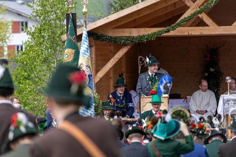 Patron saint's day, 2024, patron saint, festival, mountain marksmen, customs, tradition, church,