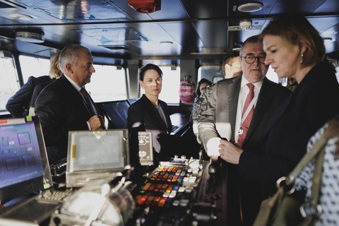 Annalena Baerbock (Buendnis 90/Die Gruenen), Federal Foreign Minister, photographed during a visit