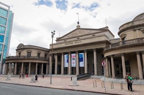 MONTEVIDEO, URUGUAY, Dezember 29, 2023: Solis Theater in Montevideo, one of the most beautiful