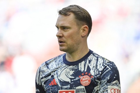 Goalkeeper Manuel Neuer FC Bayern Munich FCB (01) portrait, Allianz Arena, Munich, Bavaria,