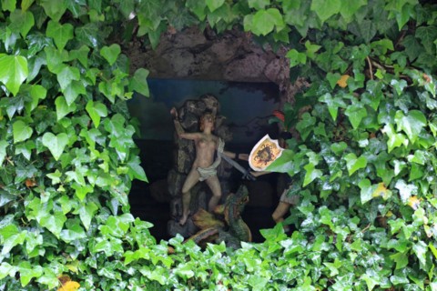 Hellbrunn Palace, Salzburg, Austria, trick fountains, Europe