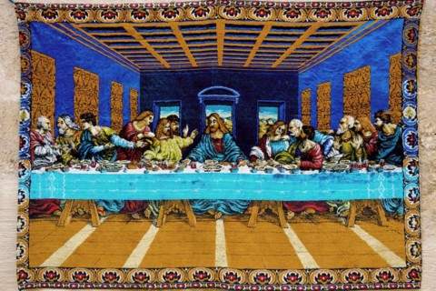 Monastery of Saint Ananias known as Deyrulzafaran or Saffron Monastery, Tapestry representing The